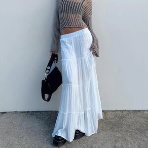 Princess Polly white Miriah Maxi skirt